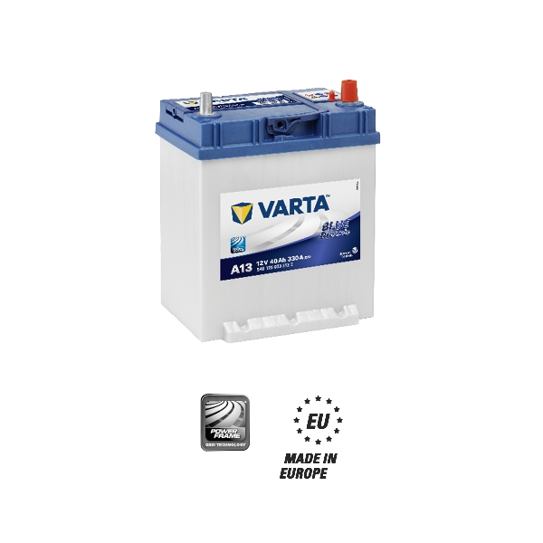 VARTA Blue Dynamic A13 40ah 330A – Batterie
